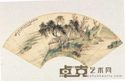 叶振家 柳堤春晓 53×19.5cm